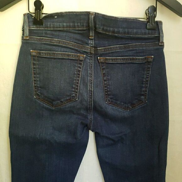 Loft Slim Pockets Skinny Crop Jeans Women's Size 27/4 Cotton Blend - Picture 6 of 13